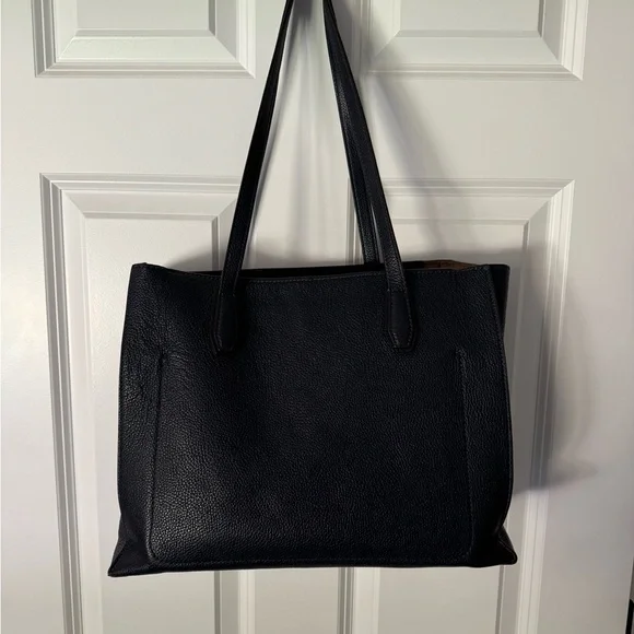Navy Blue Michael Kors Tote - Picture 4 of 7